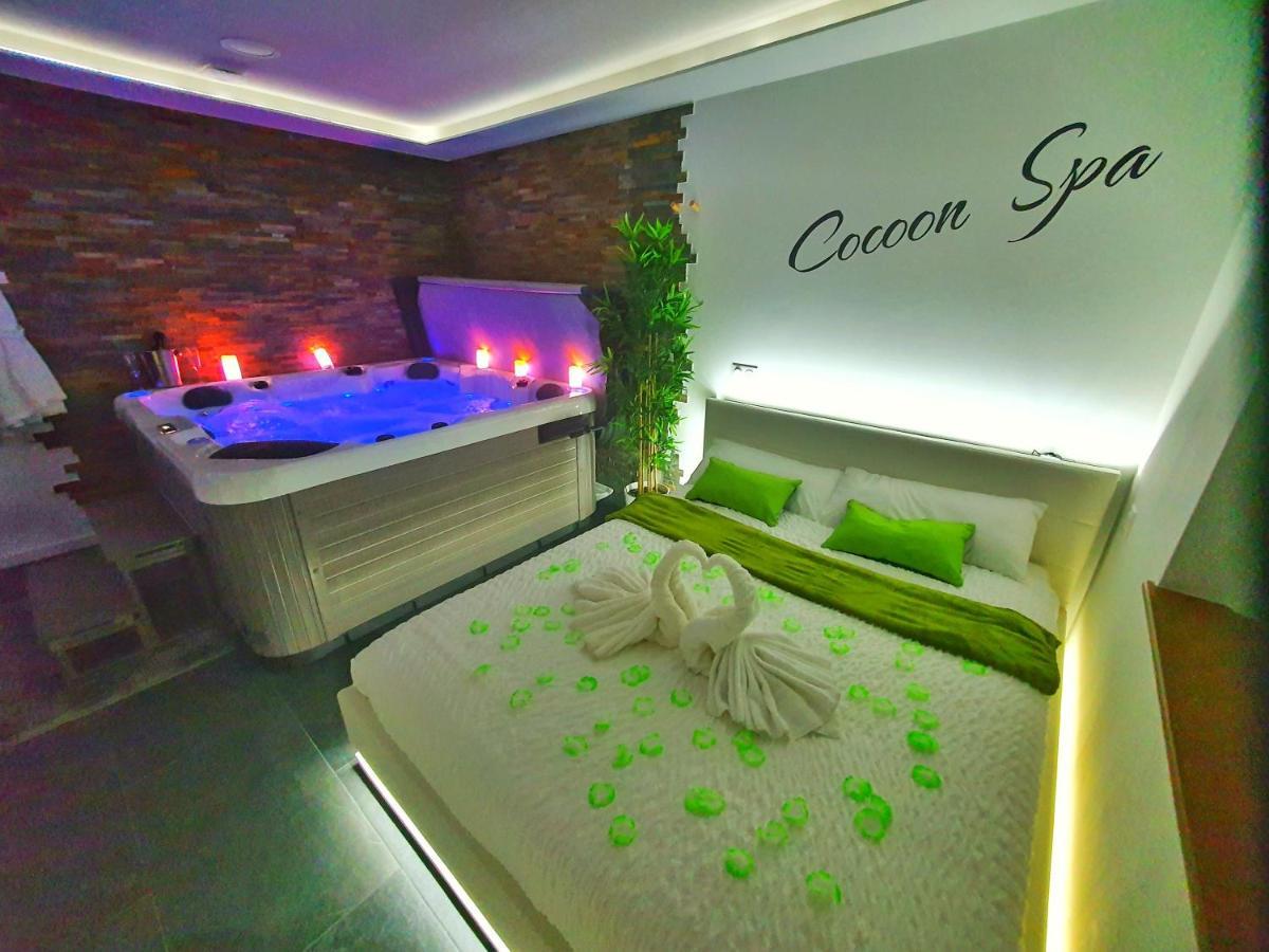 -Gite Cocoon Spa-Jacuzzi-Jardin-Parking Prive-Climatisation Holtzwihr エクステリア 写真